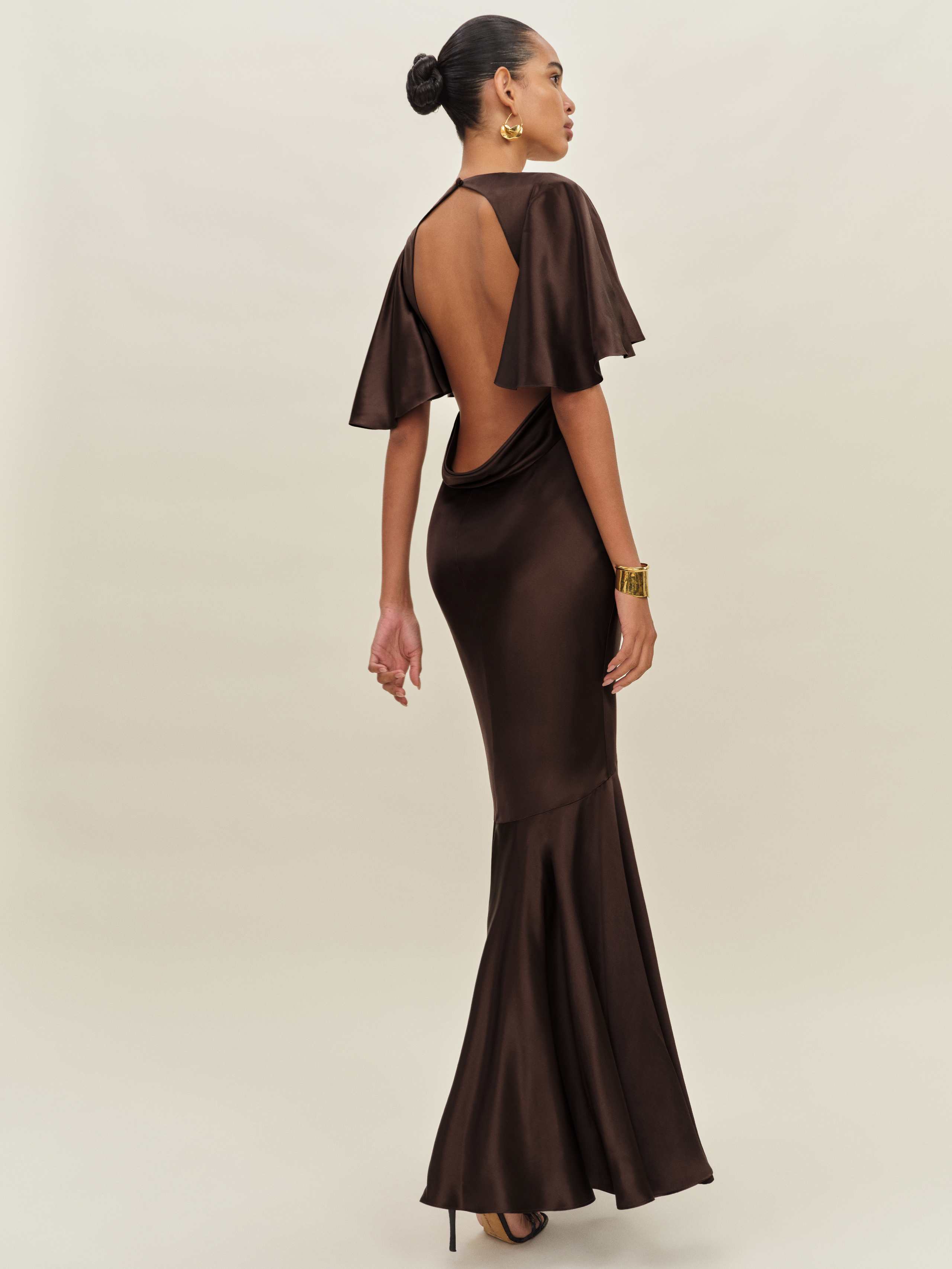 Reformation Thea Silk Dress
