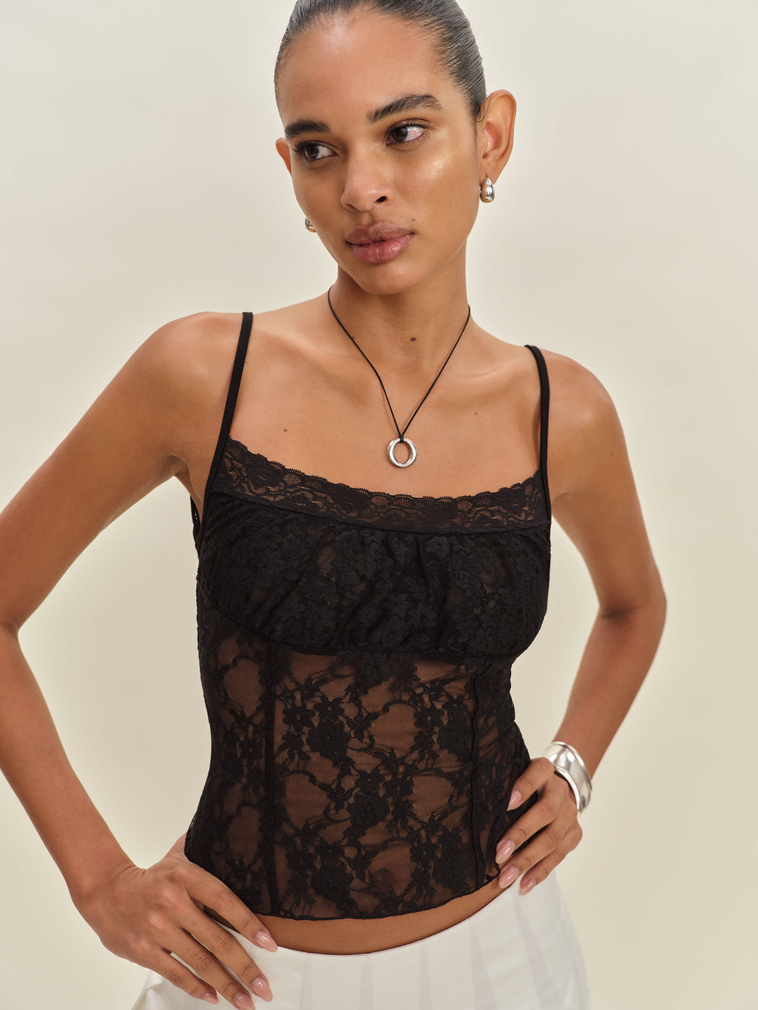 Reformation Haut En Maille Amira