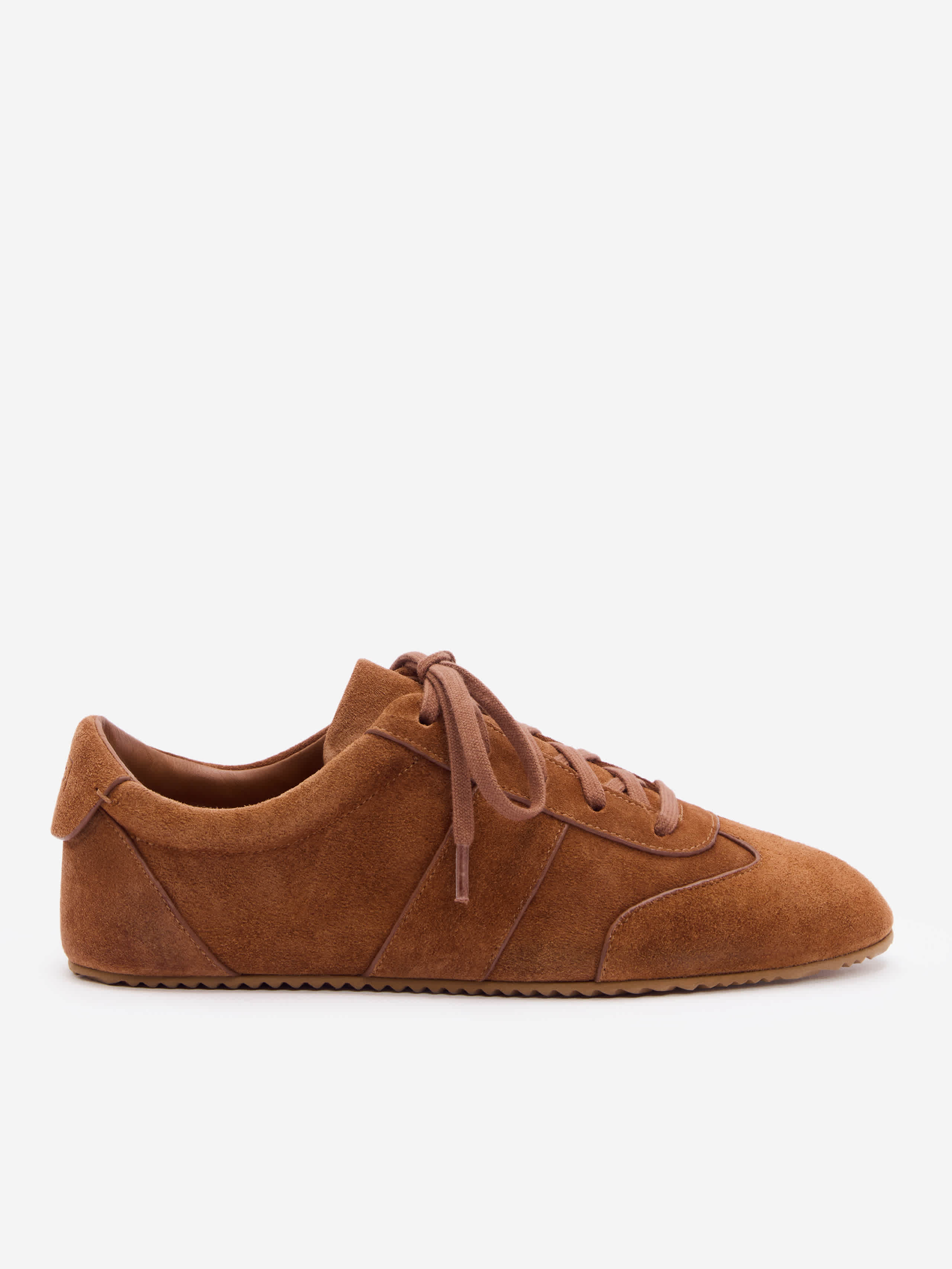 Reformation Terra Sneakers Rum Suede In Rum Suede