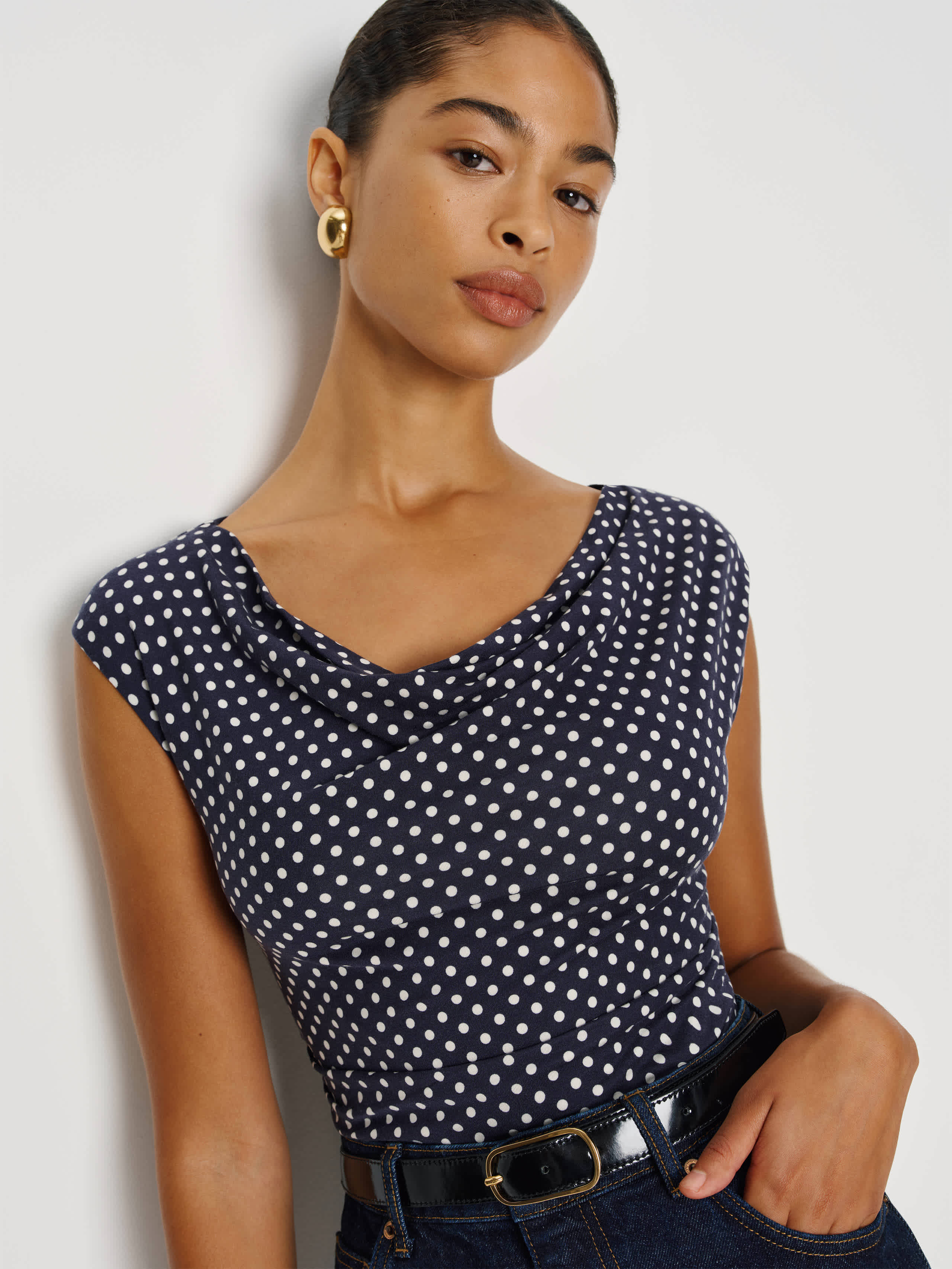 Reformation Aletta Knit Top In Multi