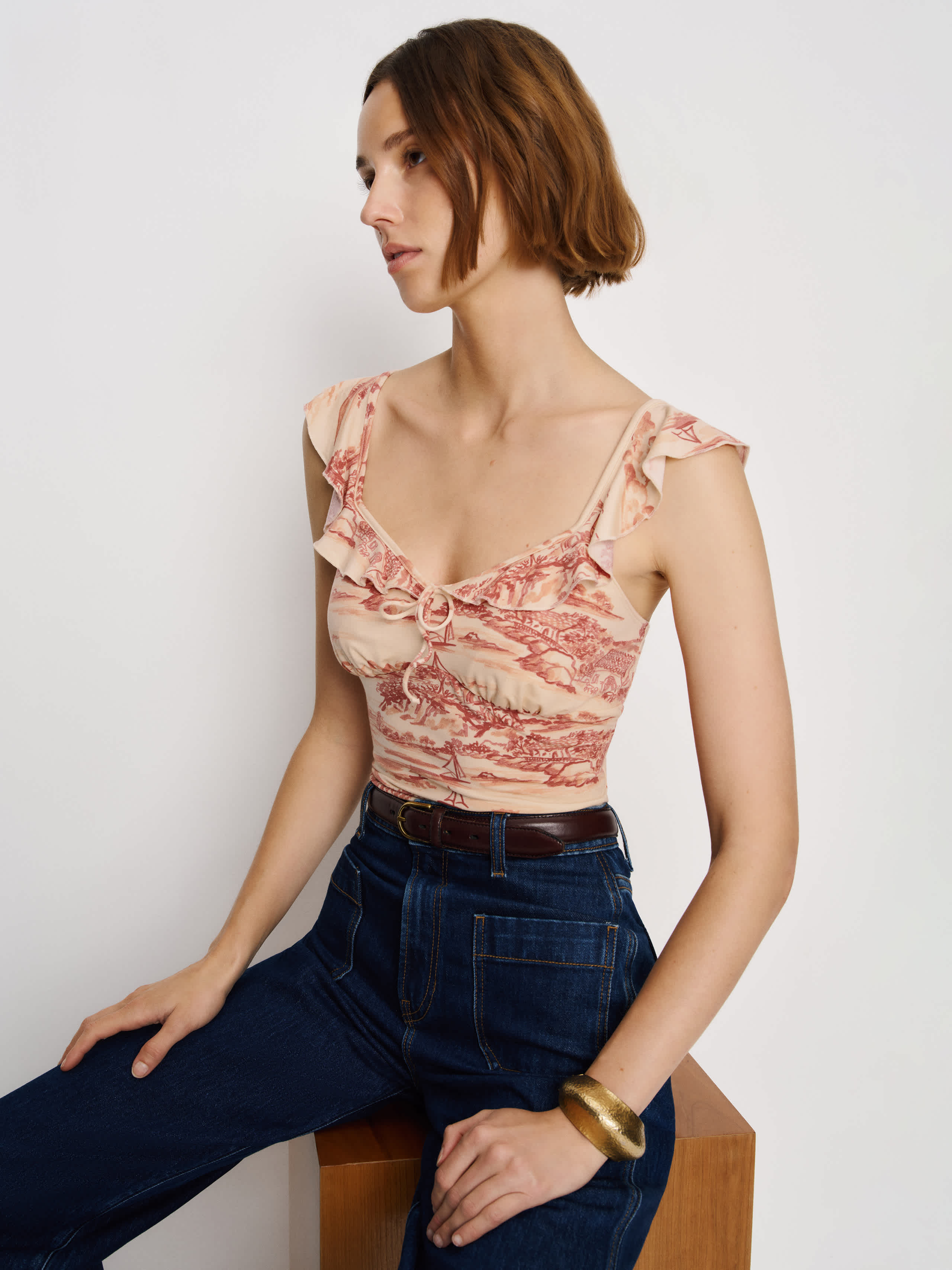 Reformation Lemmy Knit Top