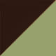 Brown/green