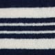 Gossamer Navy Triple Stripe
