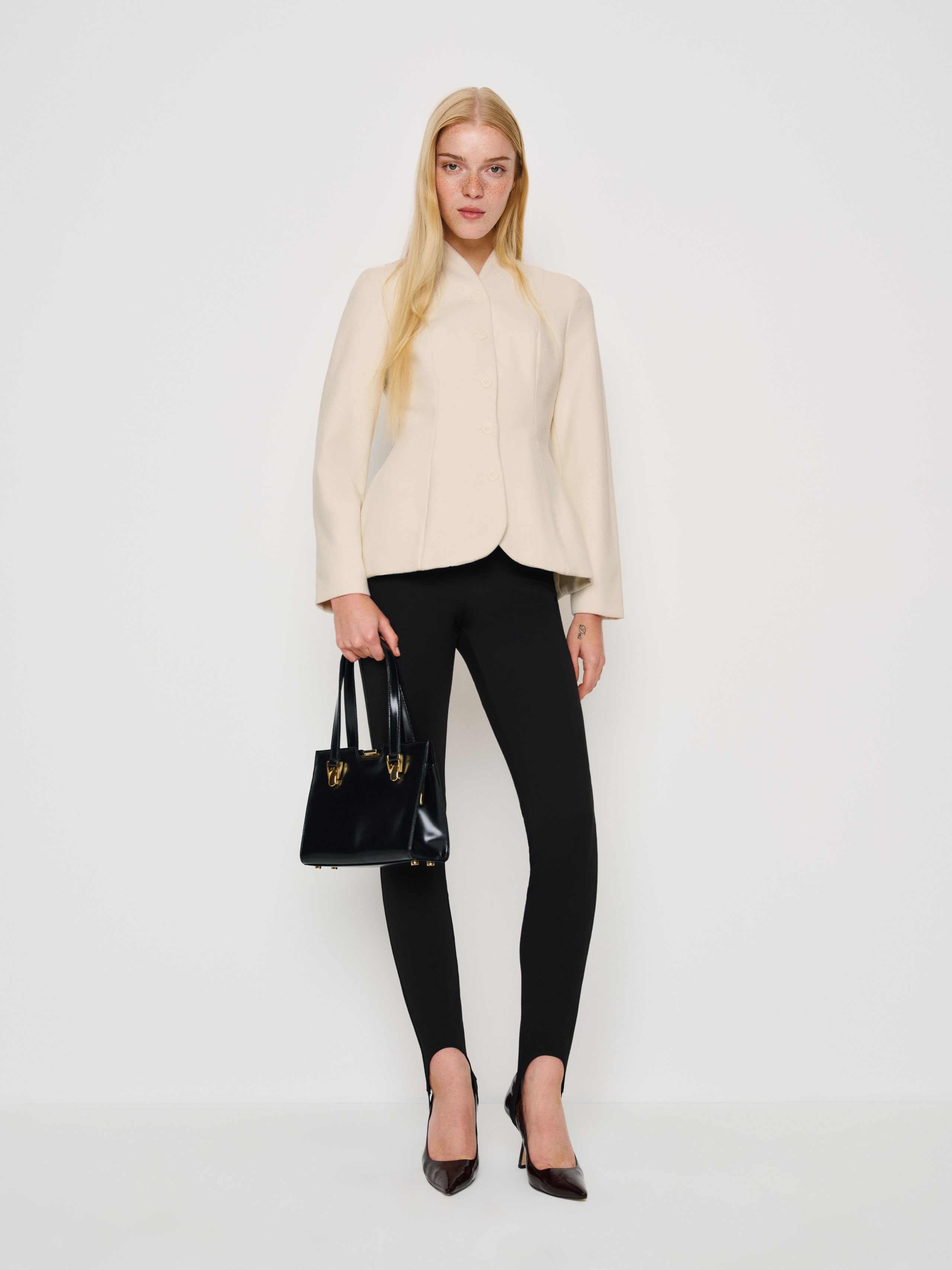 Reformation Morning Doug Jacket In Neutral