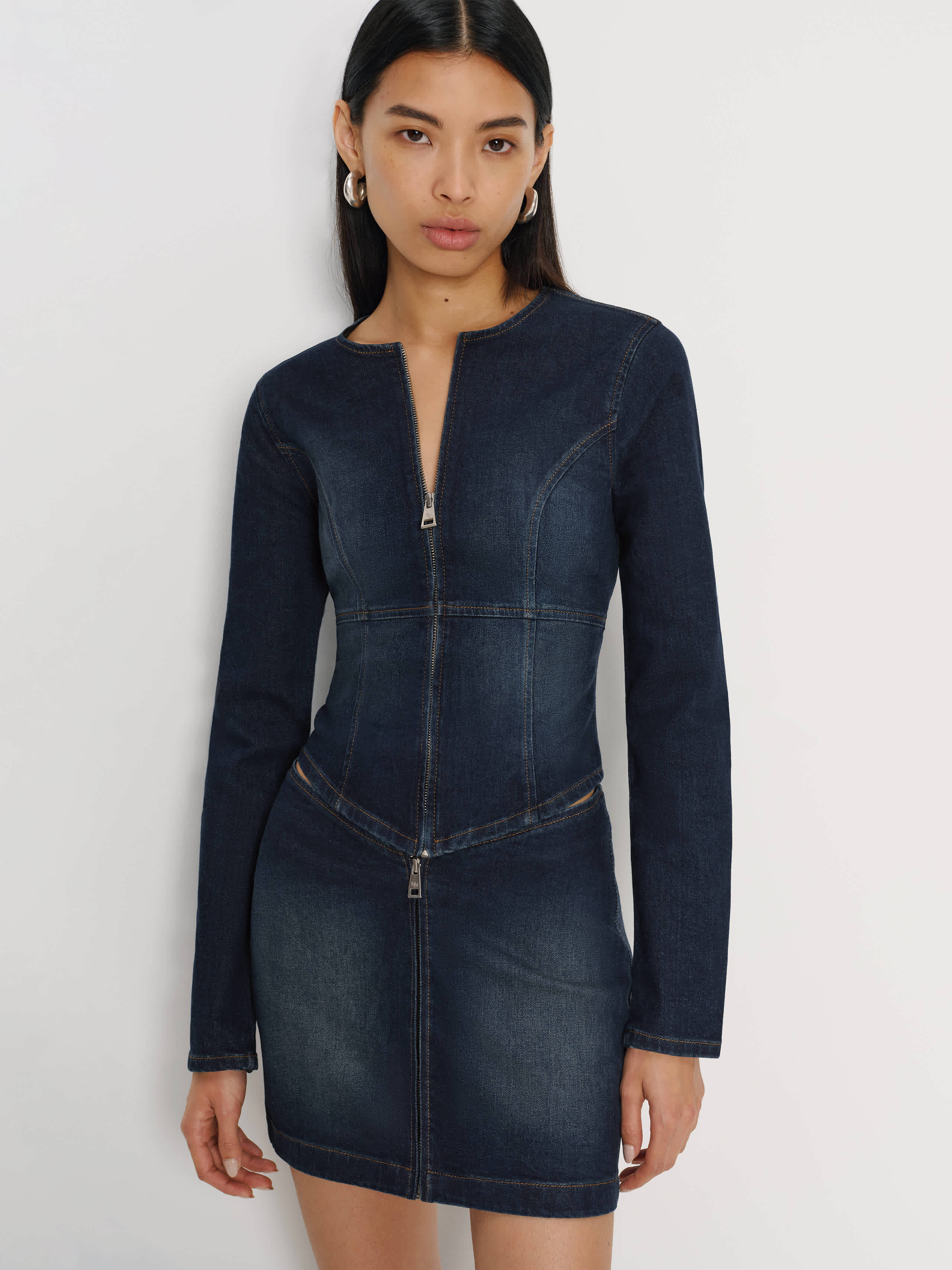 Reformation Mika Super Stretch Denim Jacket