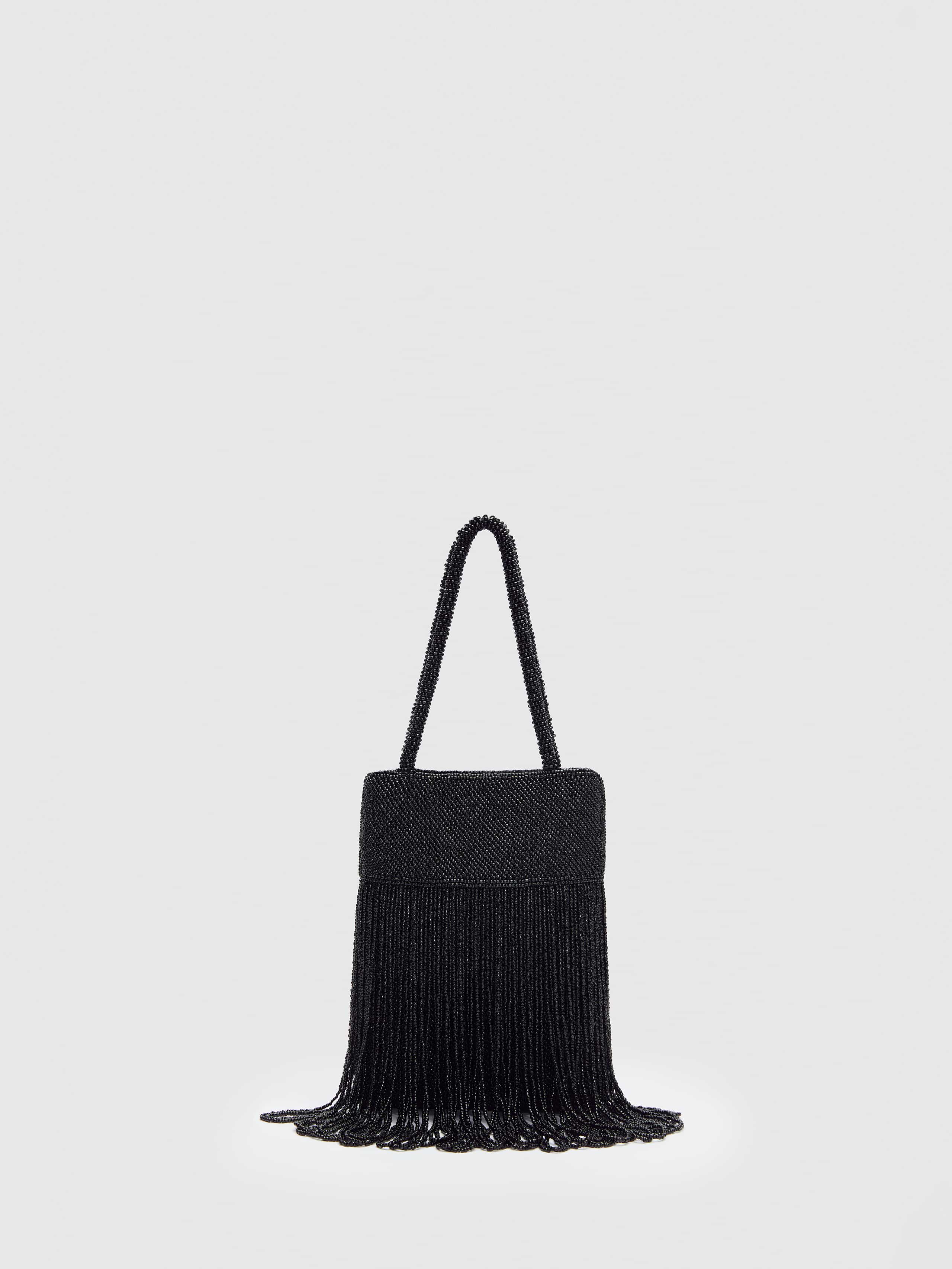 Reformation Valentina Mini Beaded Bag