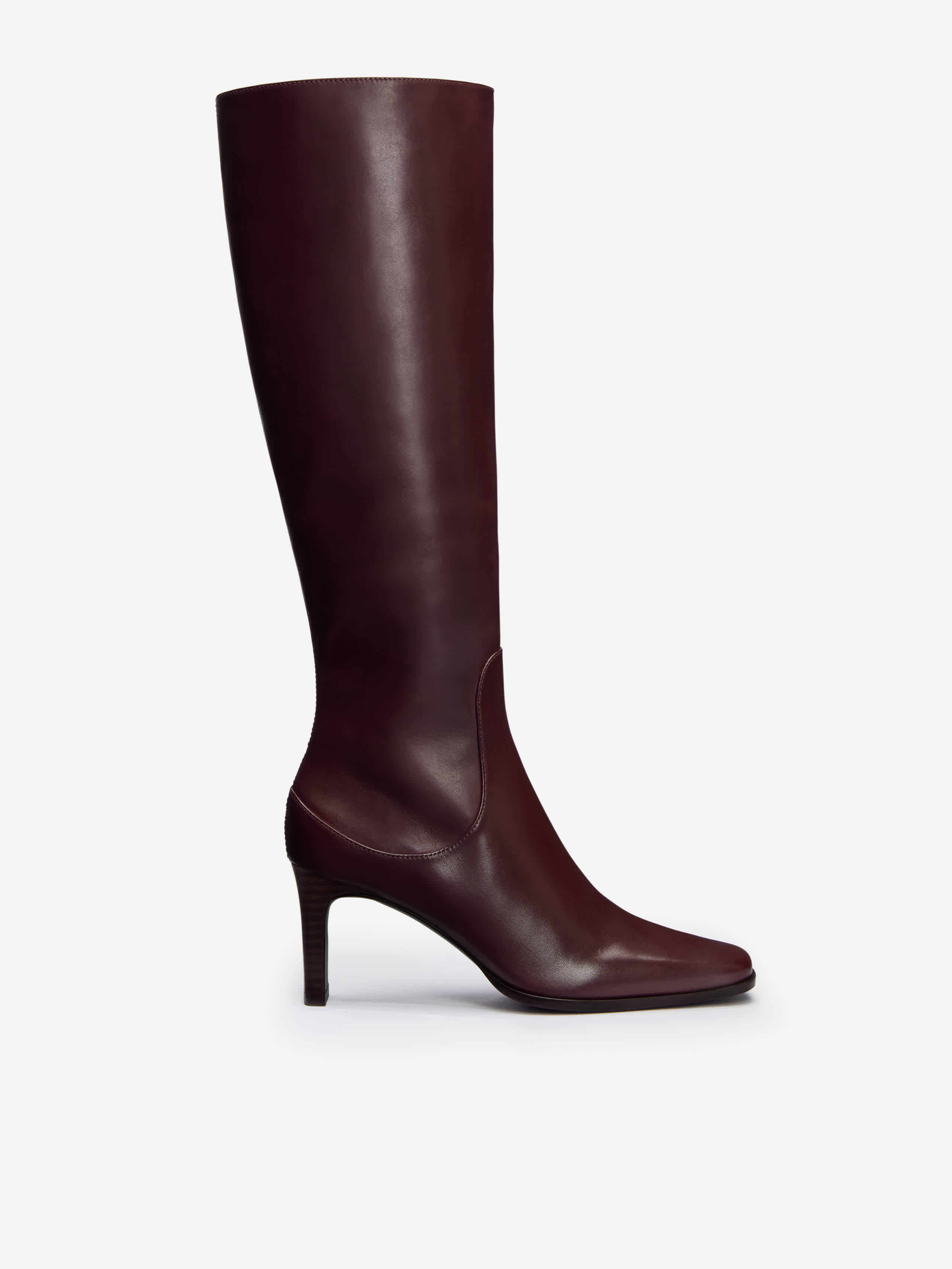 Reformation Claudette Knee Boot In Brown