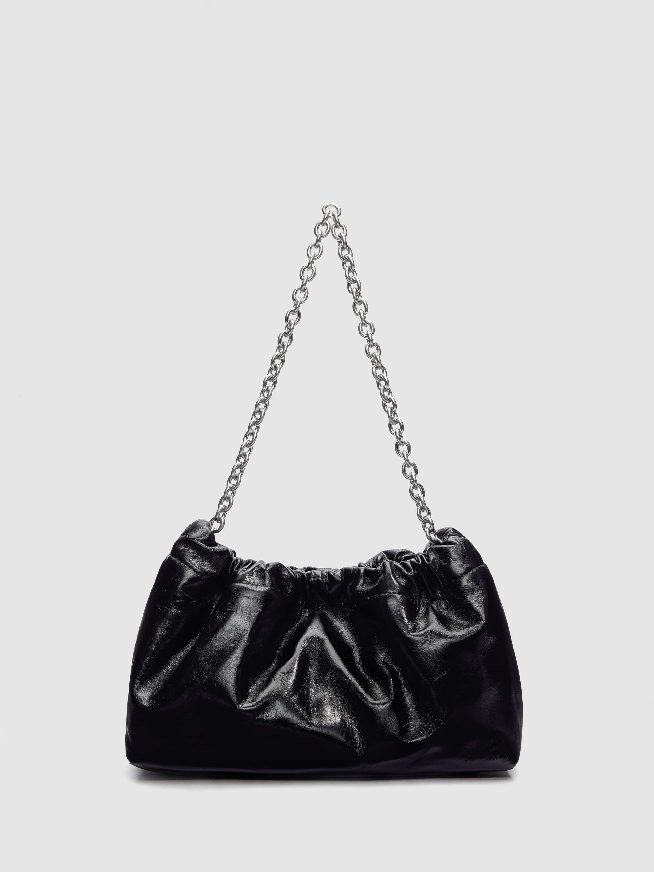 Reformation Dahlia Shoulder Bag In Black