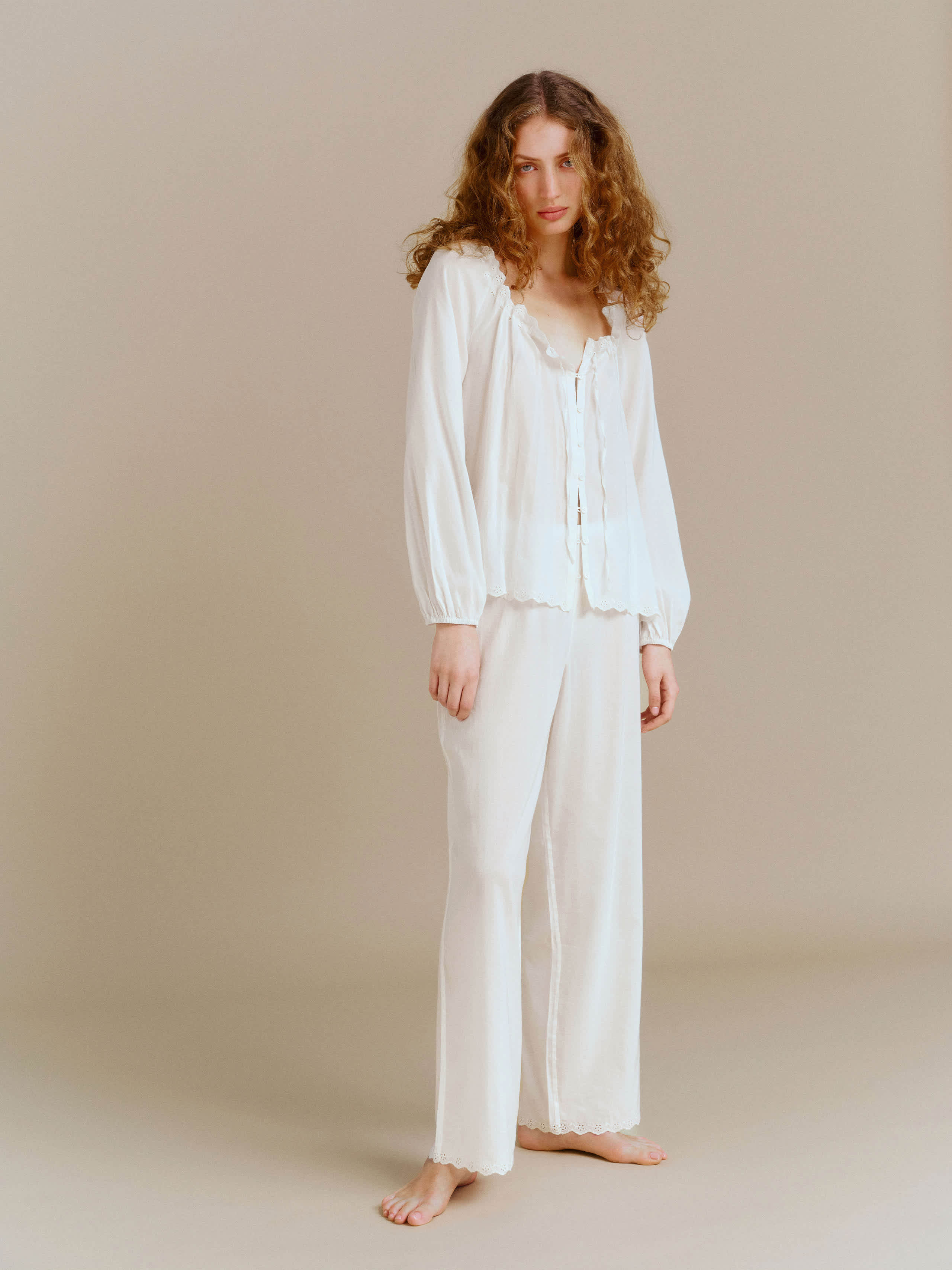 Reformation Paloma Pajama Set In Multi