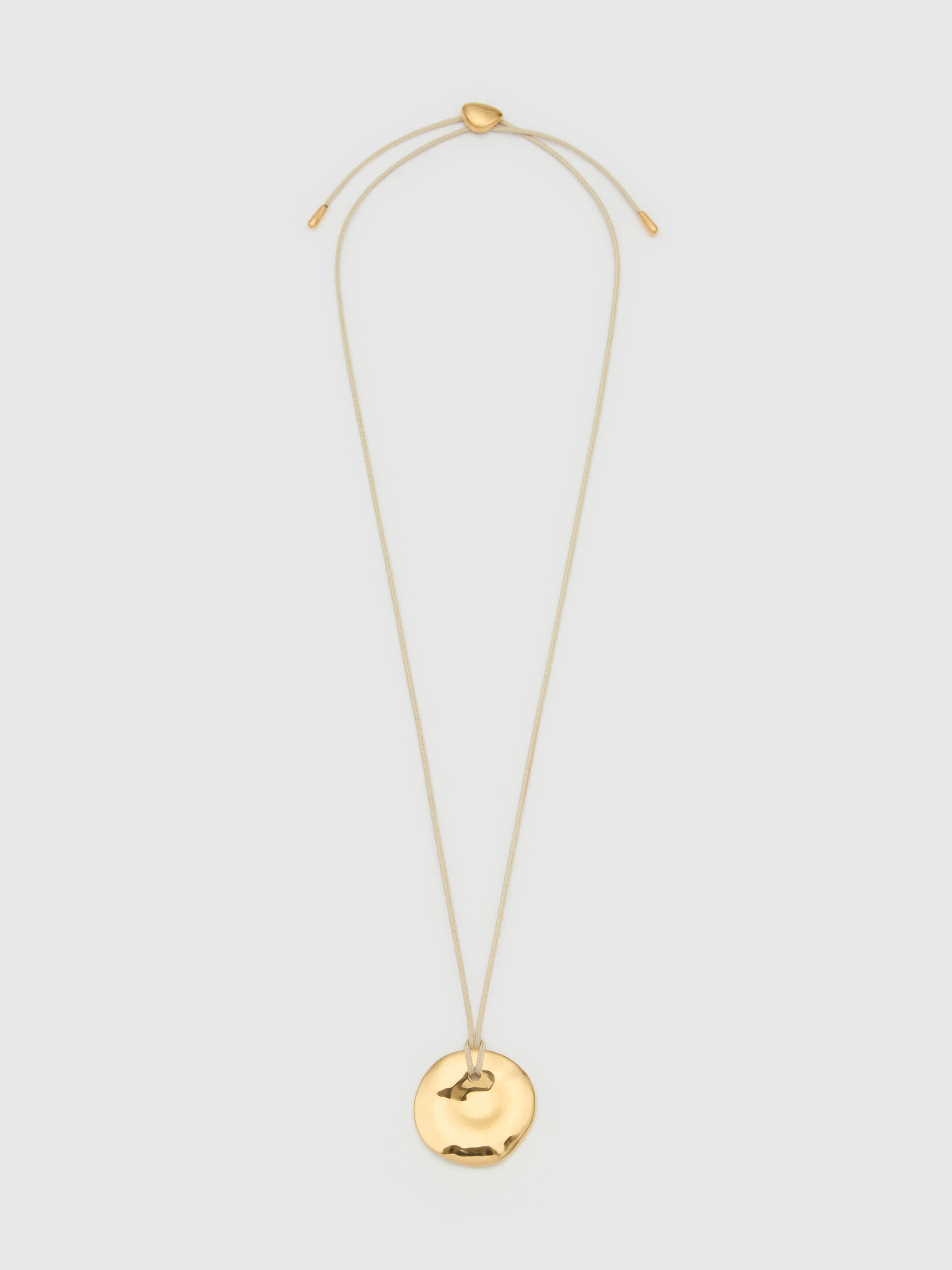 Reformation Estelle Necklace In Gold