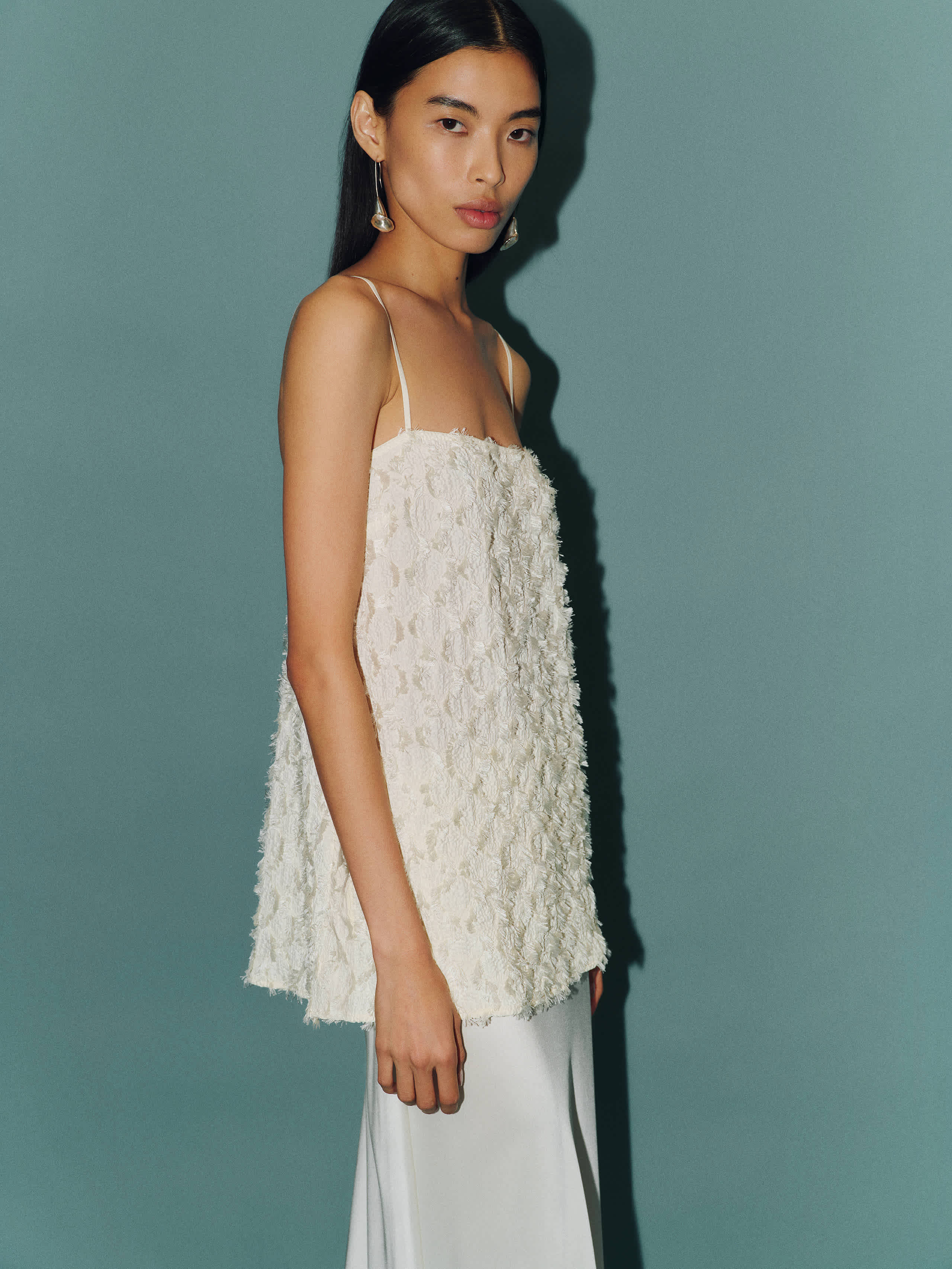 Reformation Ines Top In White