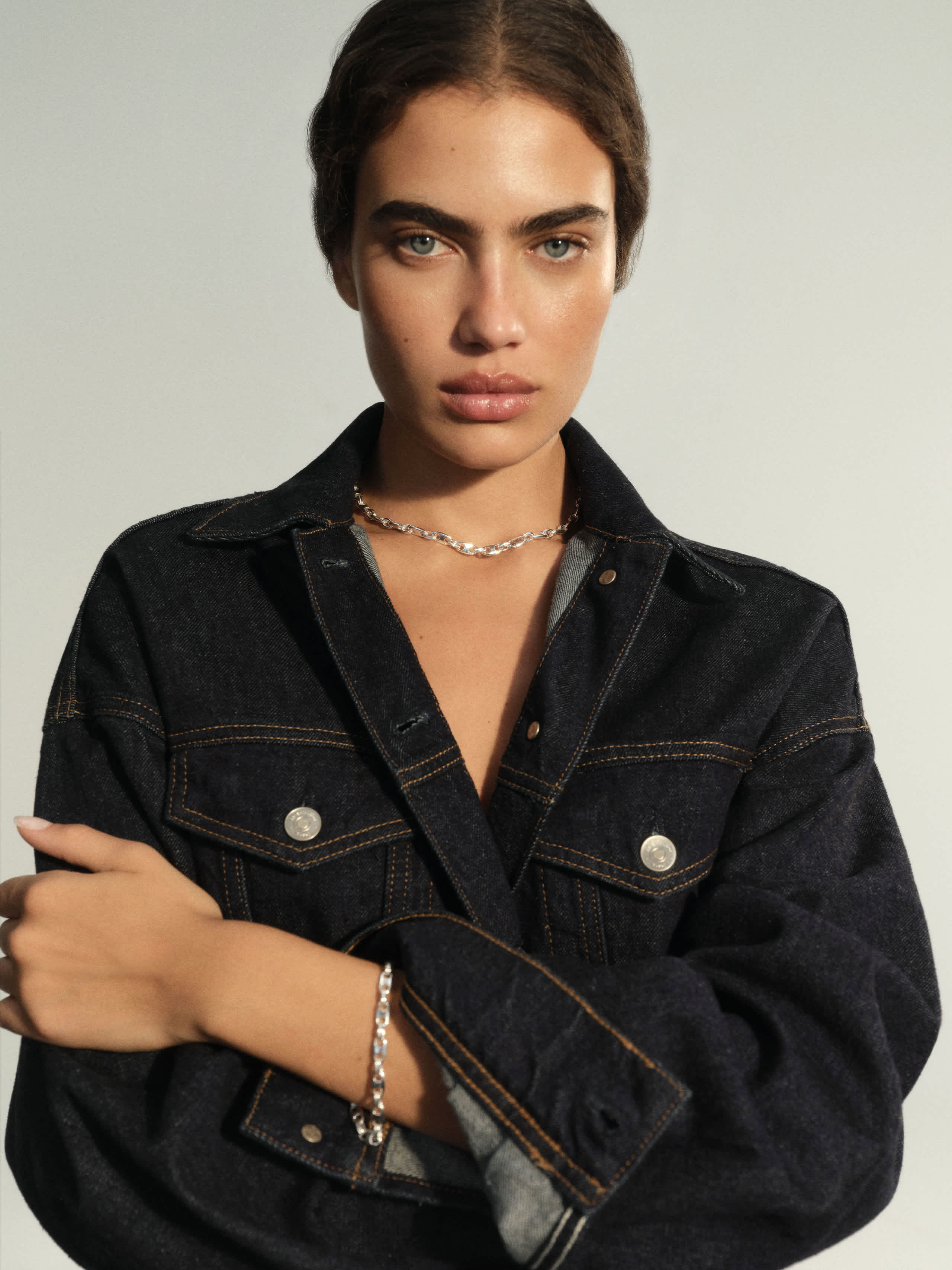 Reformation Mini Coco Bracelet In Silver