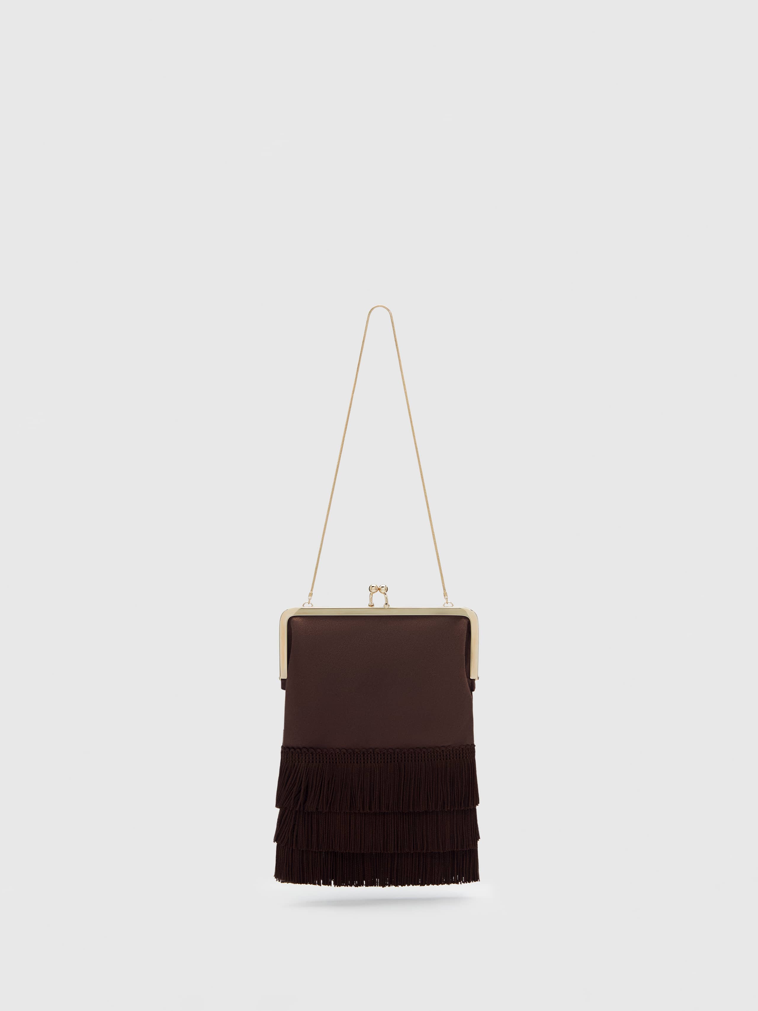 Reformation Skye Mini Bag In Brown