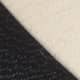 Almond Black Leather