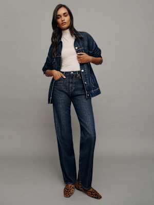 Val 90s Mid Rise Straight Jeans