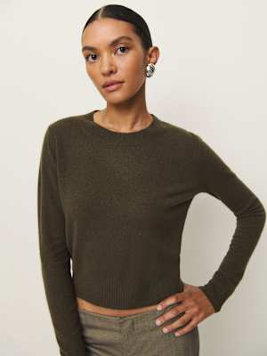 Pull ras-du-cou en cachemire Dana