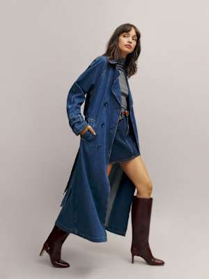 Trench en denim Hayes