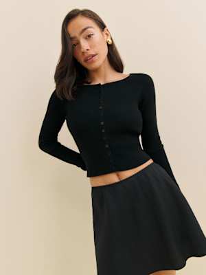 Cardigan en mérinos régénératif Meadow