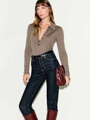 Ames Regenerative Merino Polo Bodysuit