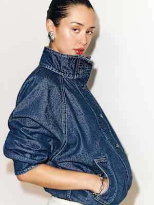 Blouson en toile légère Mette