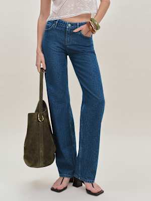 Jean droit taille basse Charlee