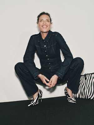 Greer Mid Rise Straight Jeans