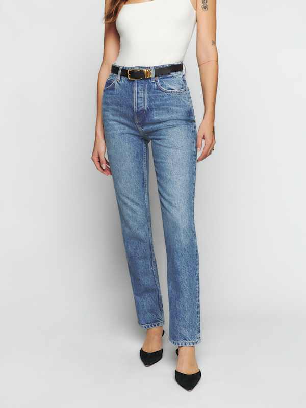 Jean droit à taille haute Cynthia - Colorado