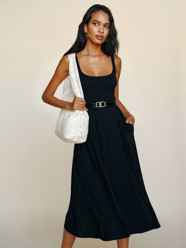 Robe en maille Rou - Noir