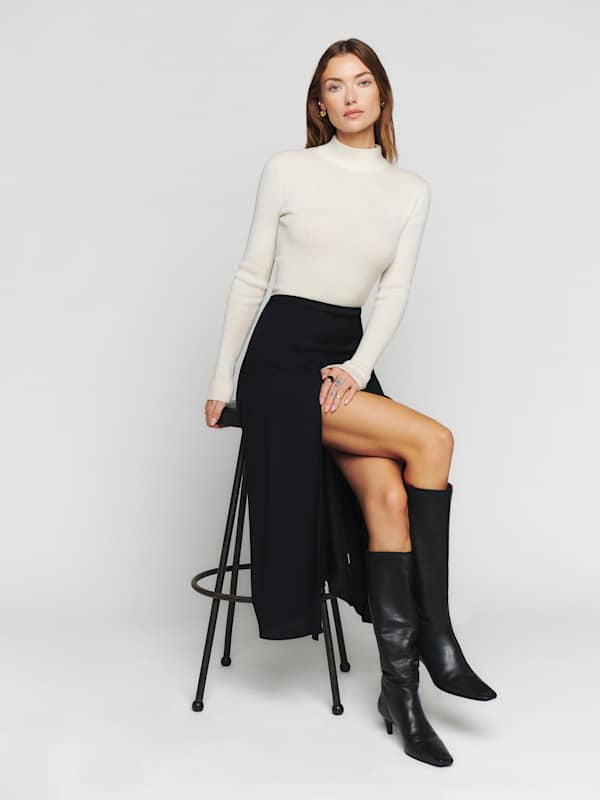 Petites Zoe Skirt - Black