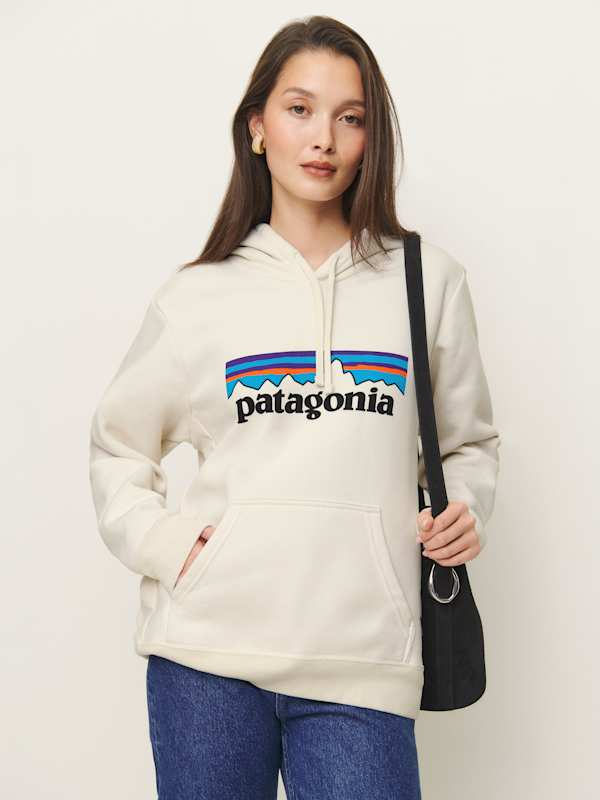 Patagonia P-6 Logo Uprisal Hoody - Birch White