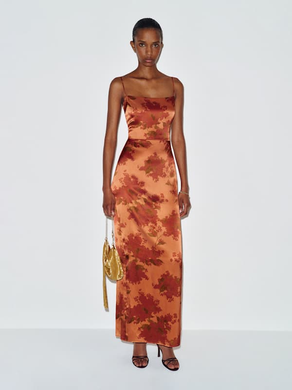 Robe en soie Frankie - Burlesque