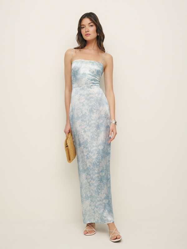 Frankie Silk Dress - Idyllic