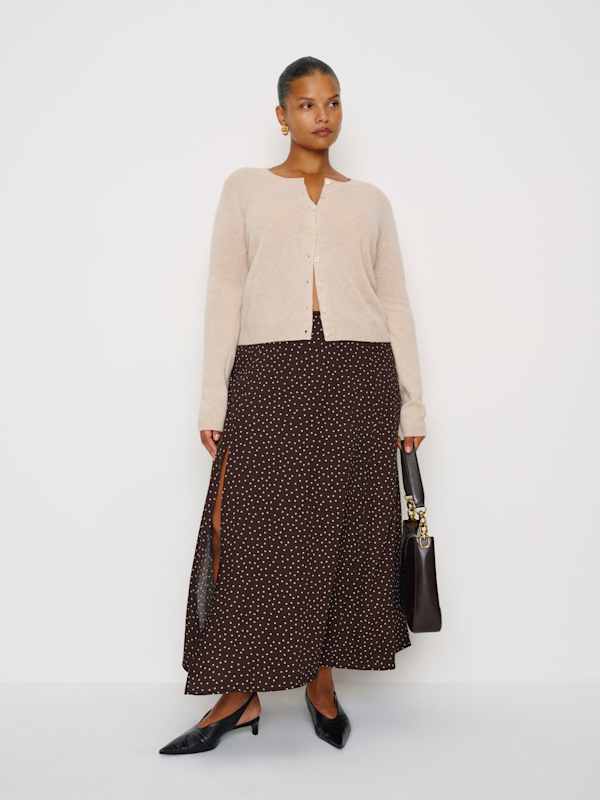 Jupe Zoe grandes tailles - Colette à pois