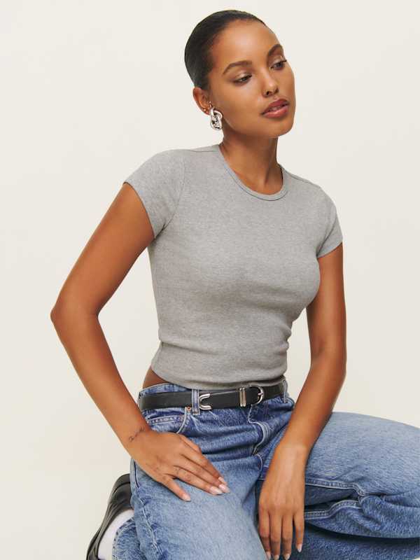 T-shirt Muse - Gris chiné