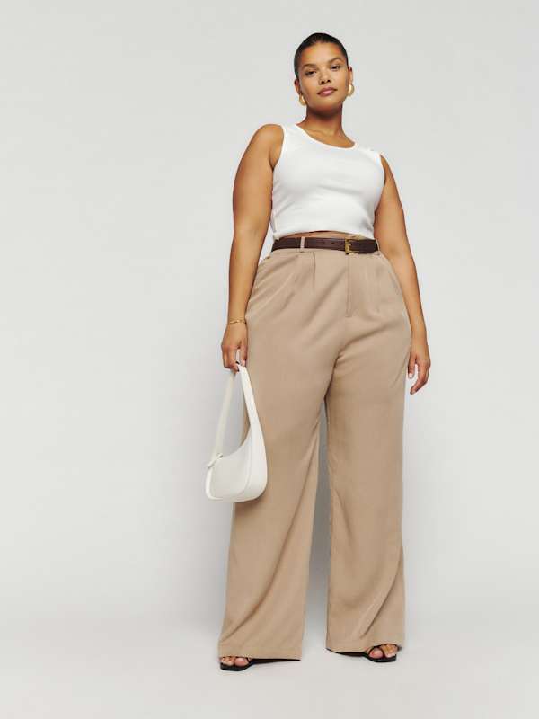 Pantalon Mason grandes tailles - Kaki