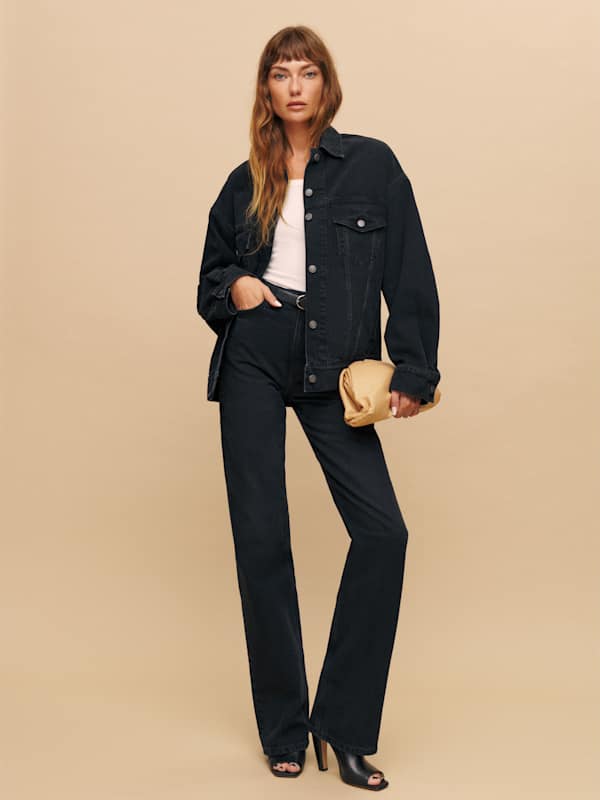 Cary High Rise Slouchy Wide Leg Jeans