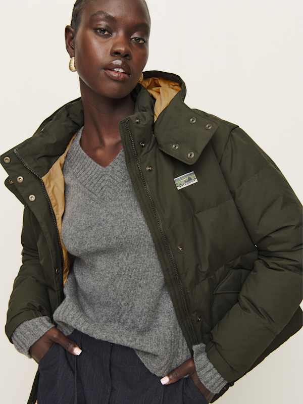 Patagonia W's Downdrift Jacket - Pine Needle Green