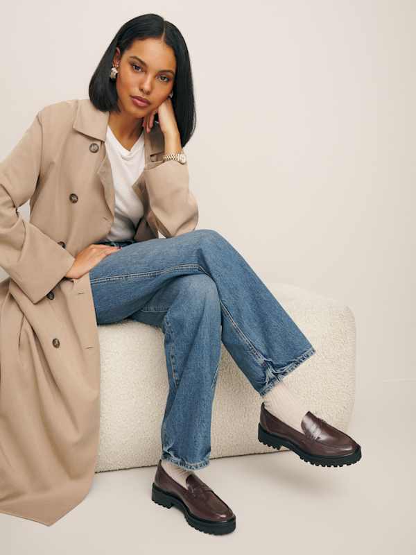 Agathea Chunky Loafer - Espresso Leather
