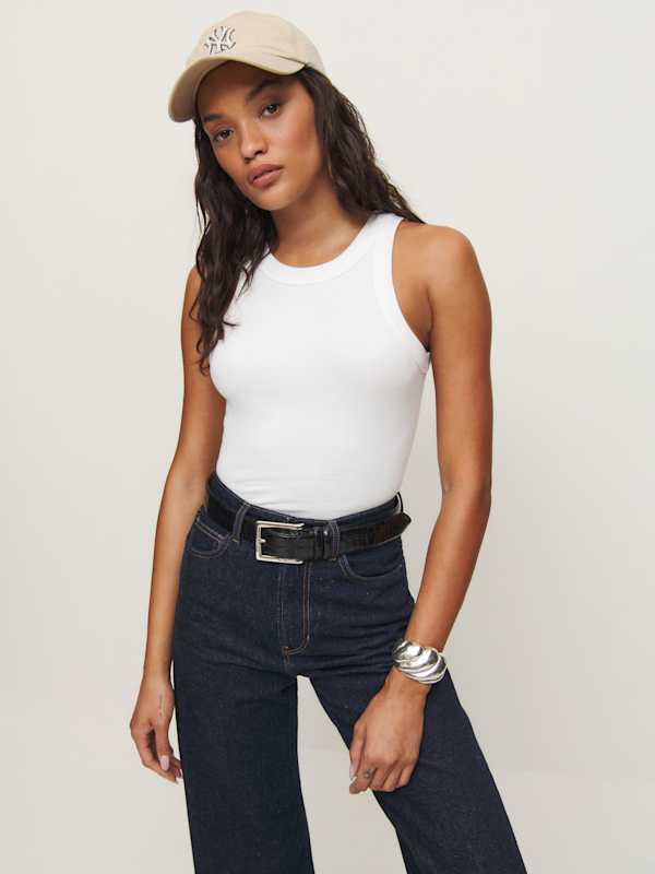 Tasha Tank - White