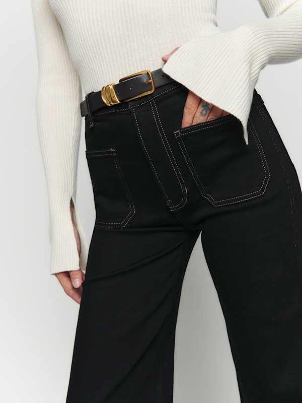 Wilder High Rise Wide Leg Jeans