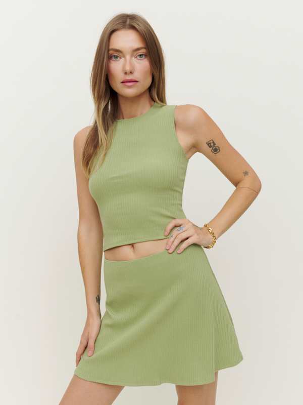 Andres Knit Two Piece - Crocodile