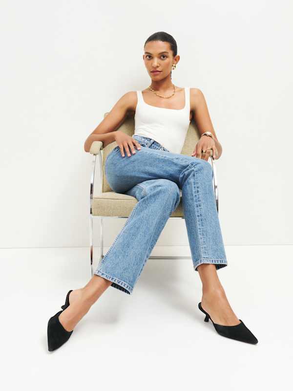 Mules à kitten heels Wilda - Daim noir