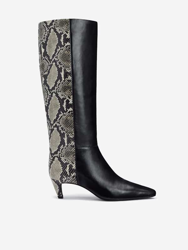 Bottes Remy - Noir Roccia Effet Serpent