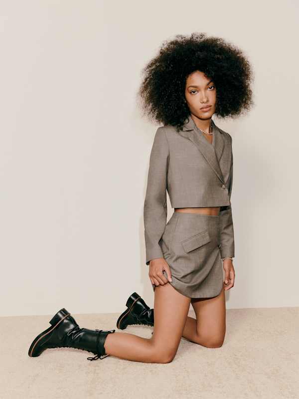 Ada Combat Boot - Black Leather