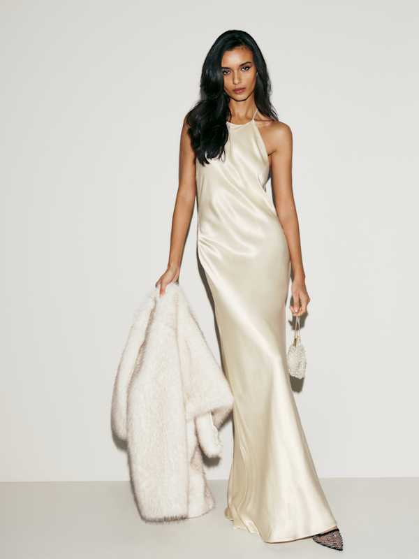 Robe en soie Jeany - Fior Di Latte