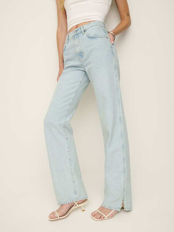 Jean droit taille mi-haute Val 90s - Mooney Vented