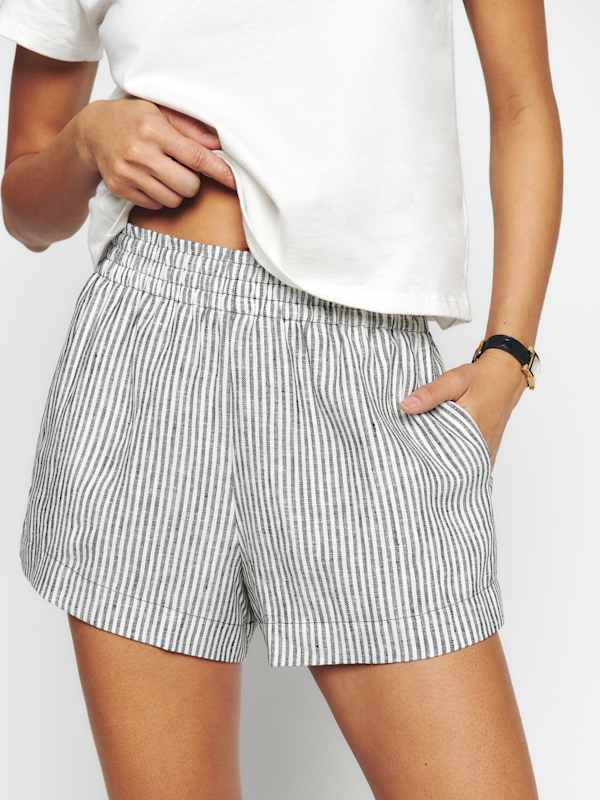 Short en lin Mila - Vignoble