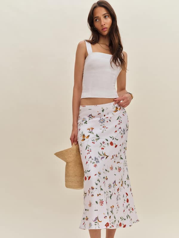 Jupe en lin Layla - Corsini