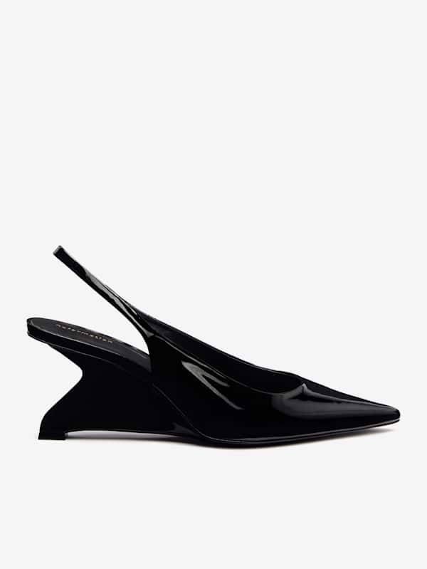 Chaussures compensées à bouts fermés Westlyn - Noir verni