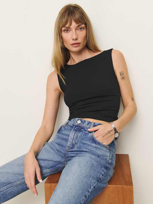 Dusk Knit Top - Black